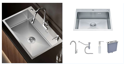 Handmade kitchen sink